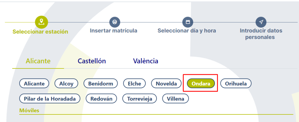 selecciona centro ondara